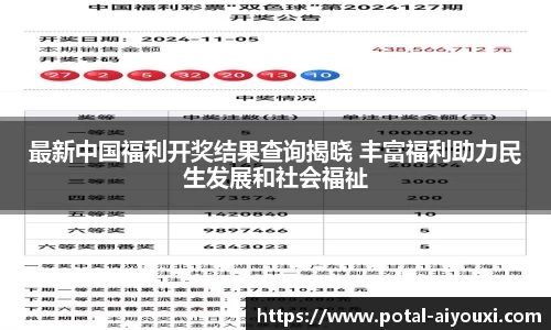 最新中国福利开奖结果查询揭晓 丰富福利助力民生发展和社会福祉
